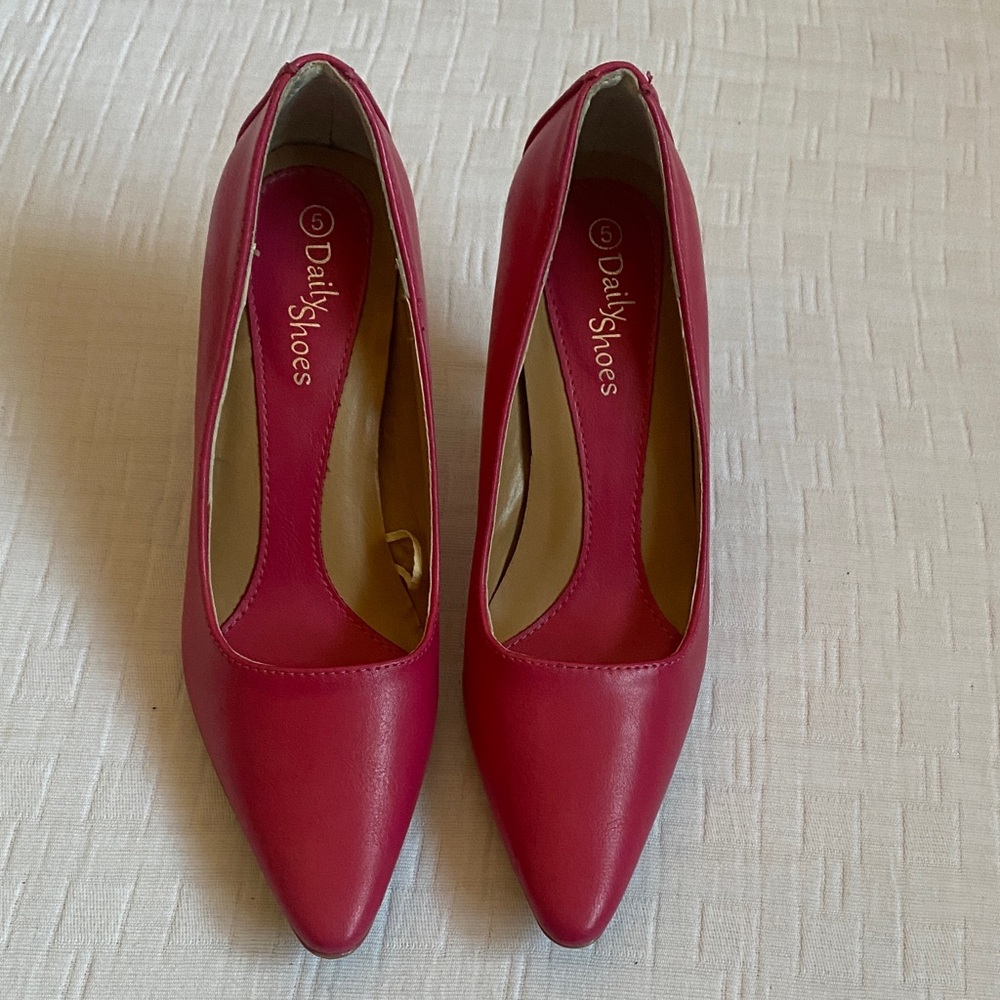 DAILY SHOES Women's Chic Pink Heels